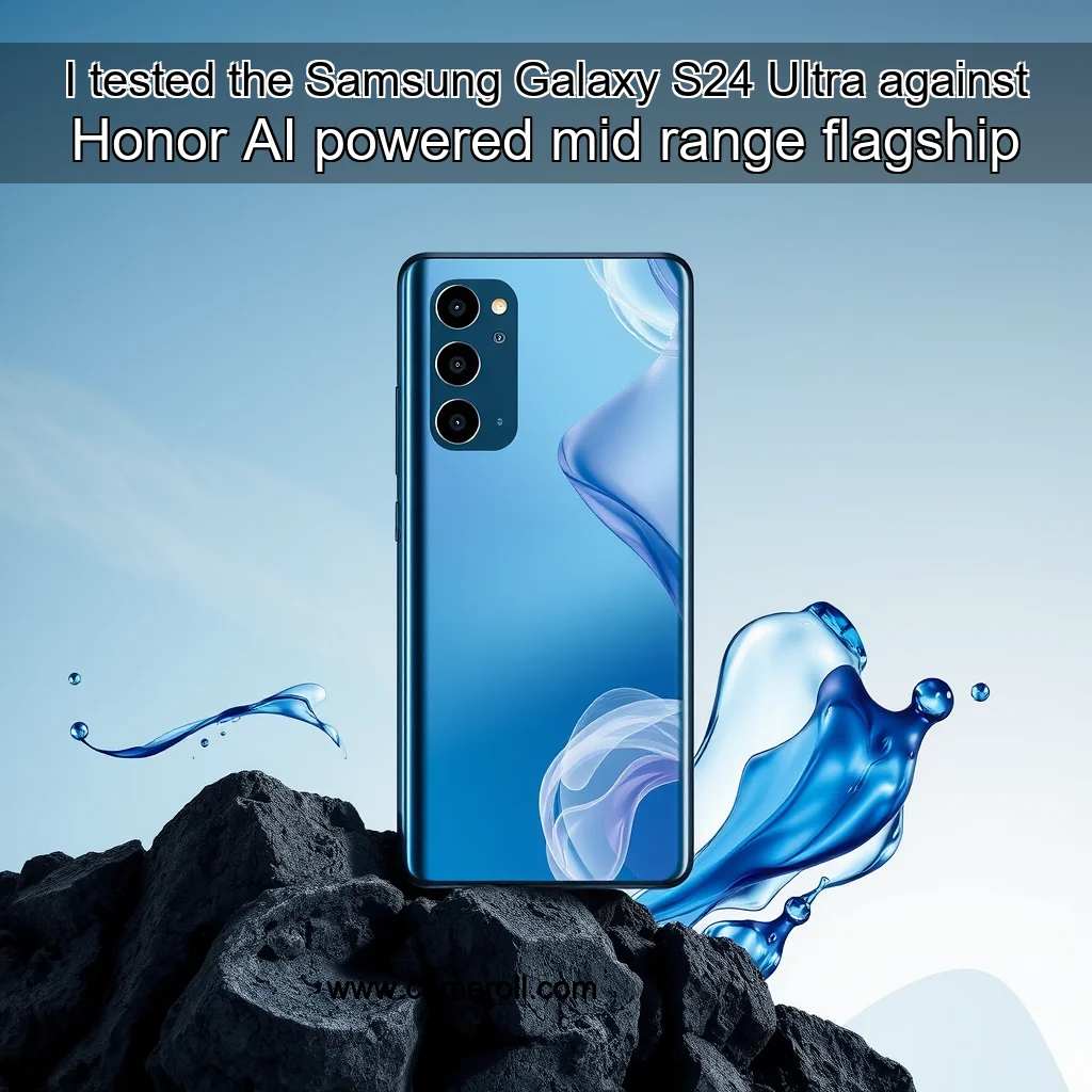 You are currently viewing I tested the Samsung Galaxy S24 Ultra against Honor AI  powered mid  range flagship