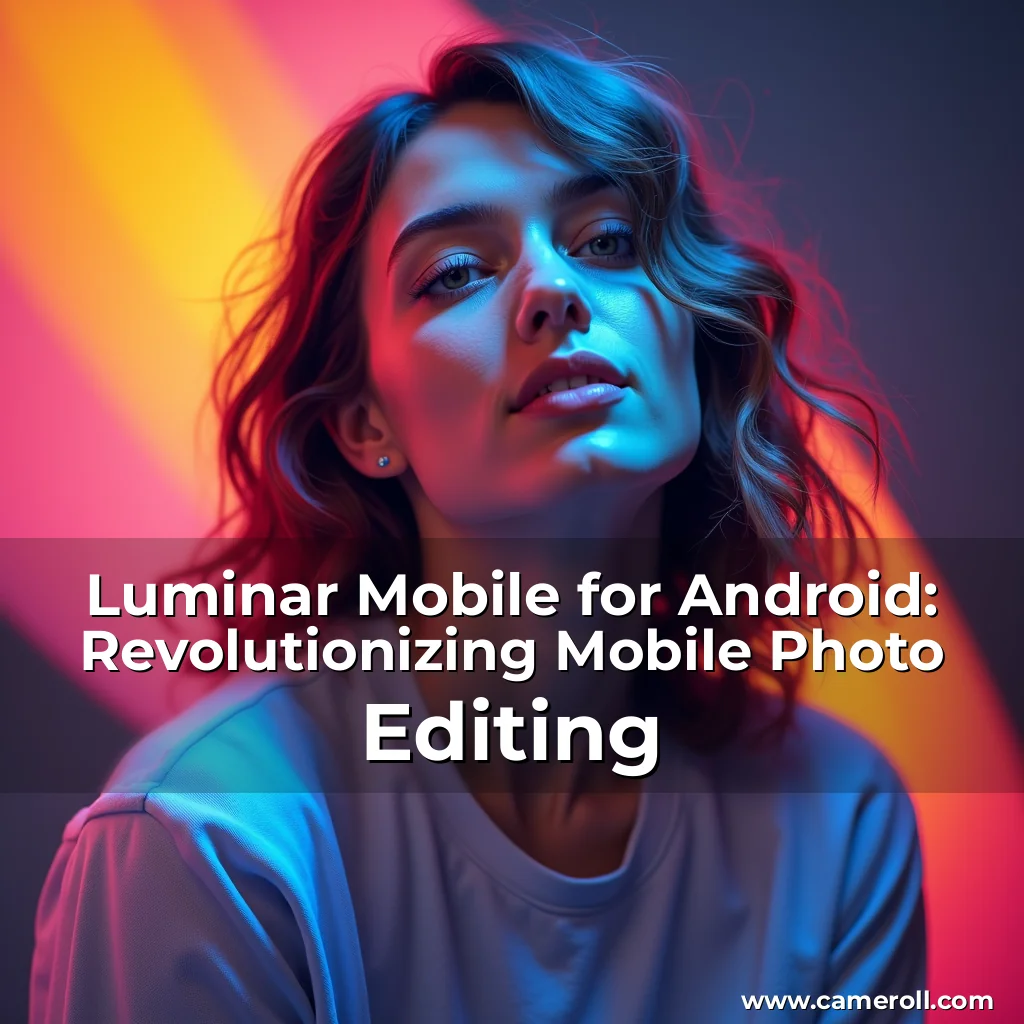 Read more about the article Luminar Mobile for Android: Revolutionizing Mobile Photo Editing