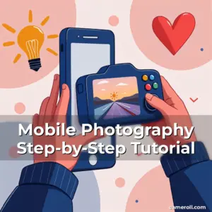 Artistic representation for Mobile Photography Step-by-Step Tutorial