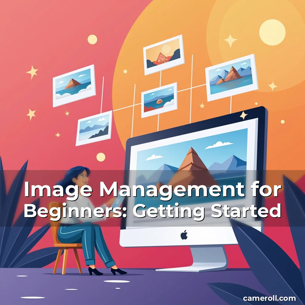 Artistic representation for Image Management for Beginners: Getting Started
