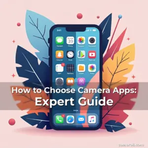 Artistic representation for How to Choose Camera Apps: Expert Guide
