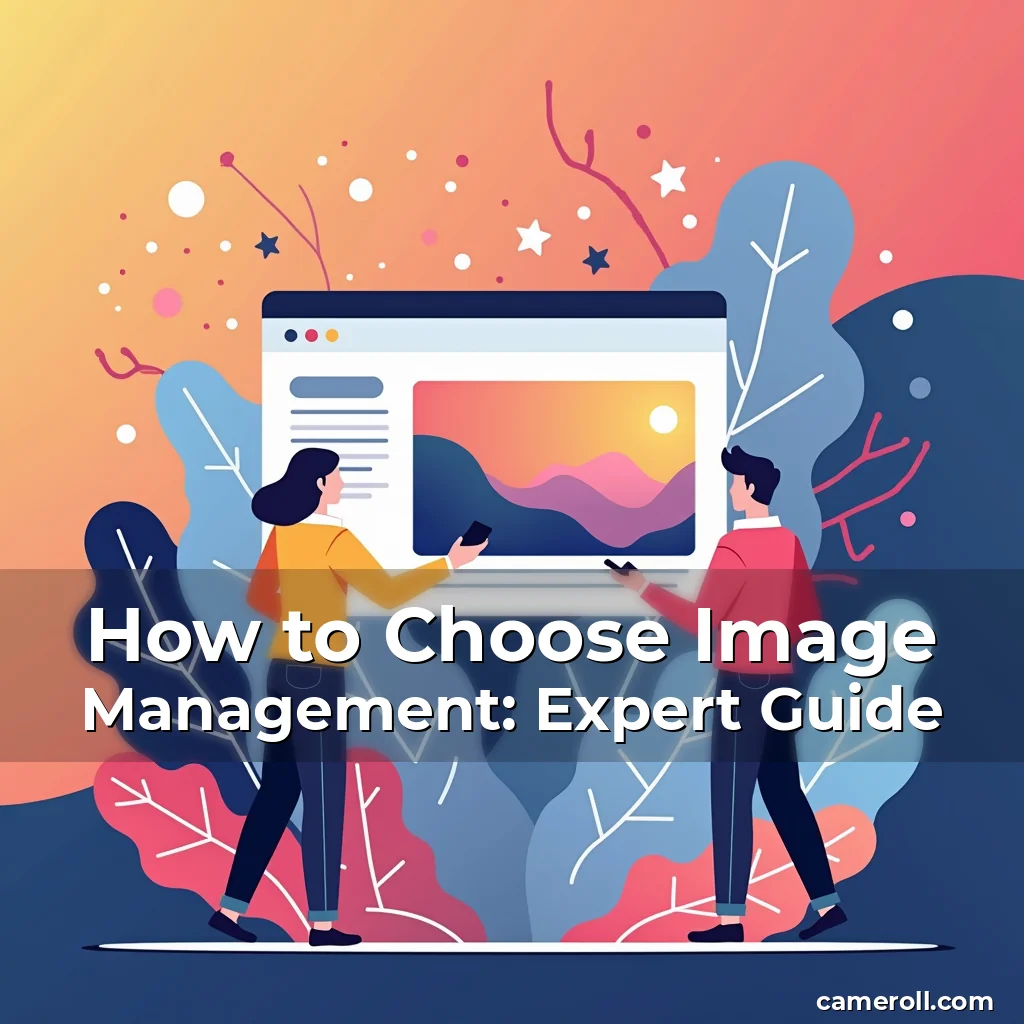 Artistic representation for How to Choose Image Management: Expert Guide
