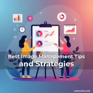Artistic representation for Best Image Management Tips and Strategies