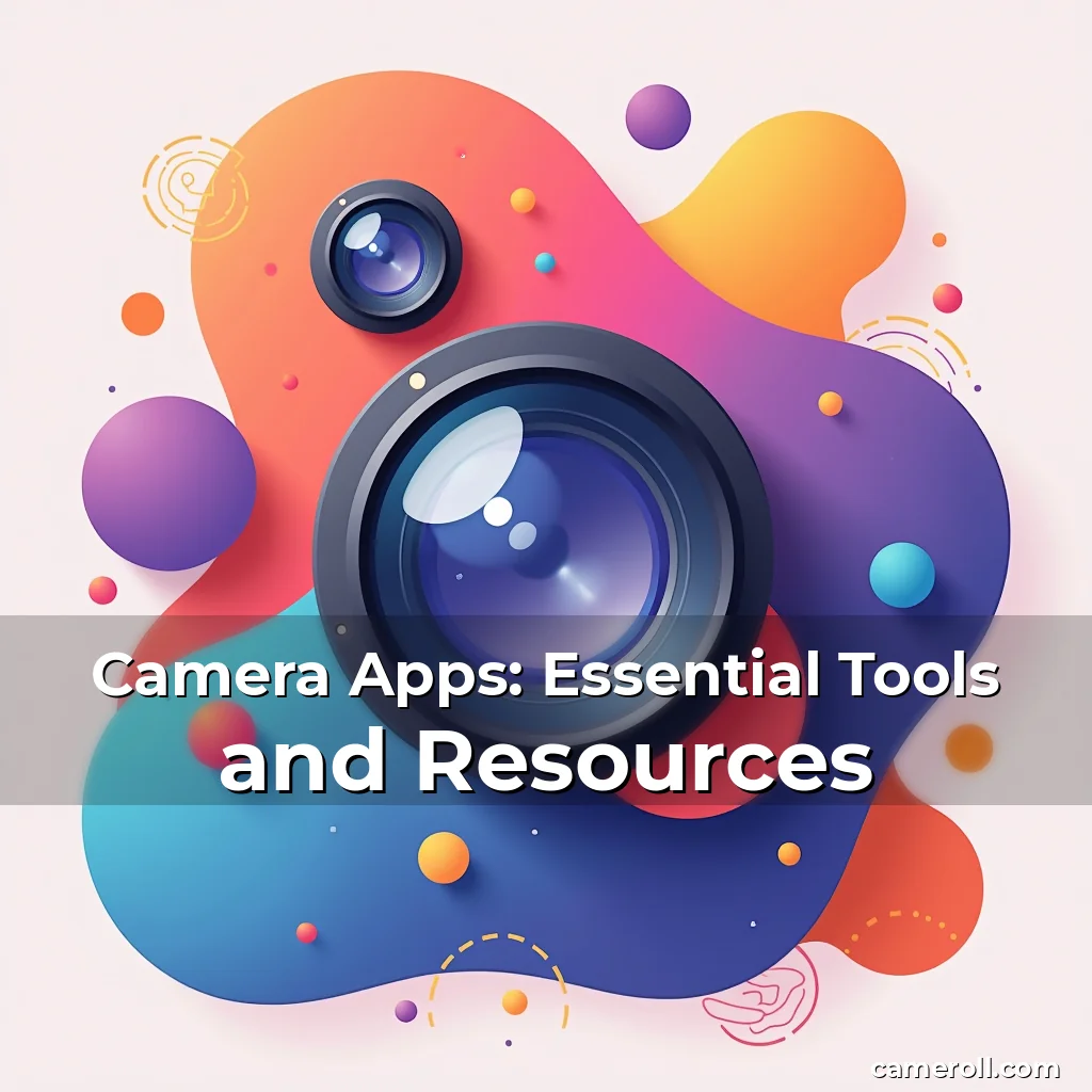 Artistic representation for Camera Apps: Essential Tools and Resources