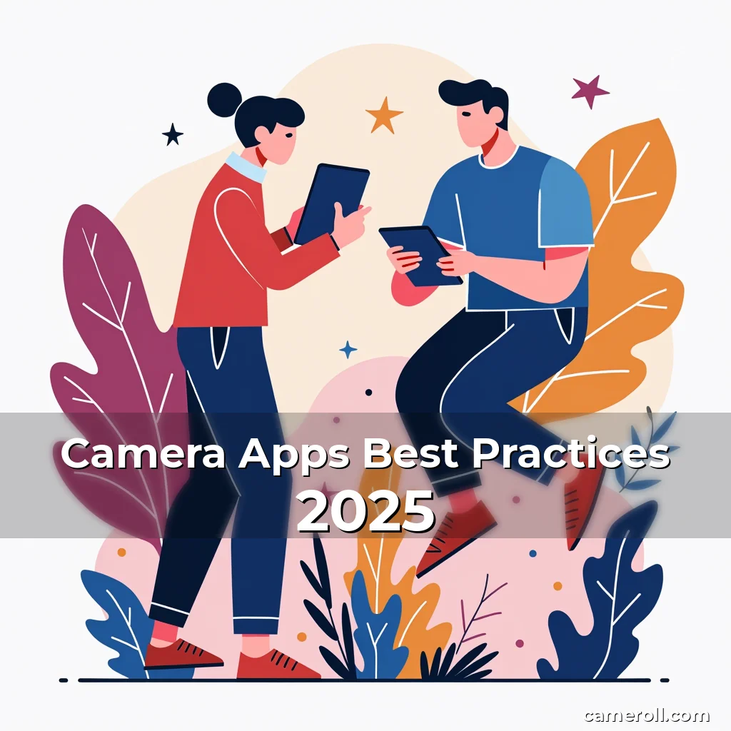 Artistic representation for Camera Apps Best Practices 2025