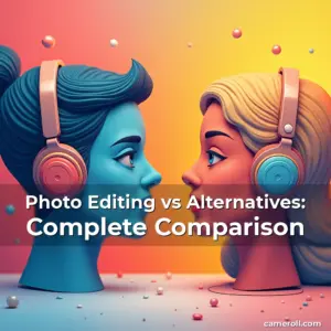 Artistic representation for Photo Editing vs Alternatives: Complete Comparison
