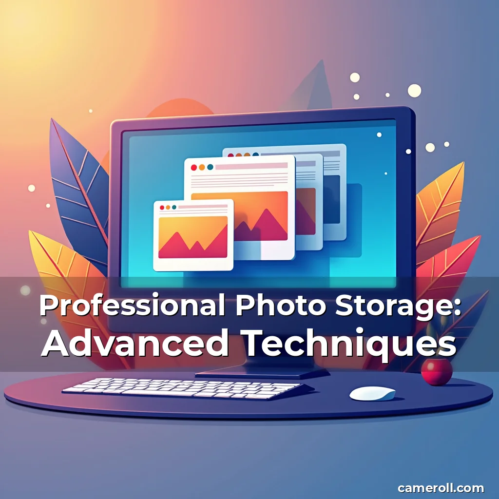 Read more about the article Professional Photo Storage: Advanced Techniques