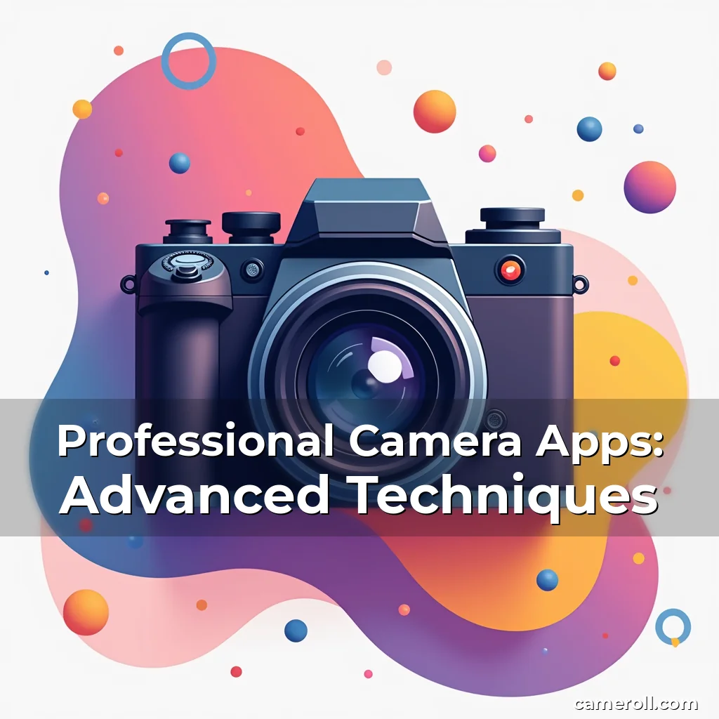 Artistic representation for Professional Camera Apps: Advanced Techniques