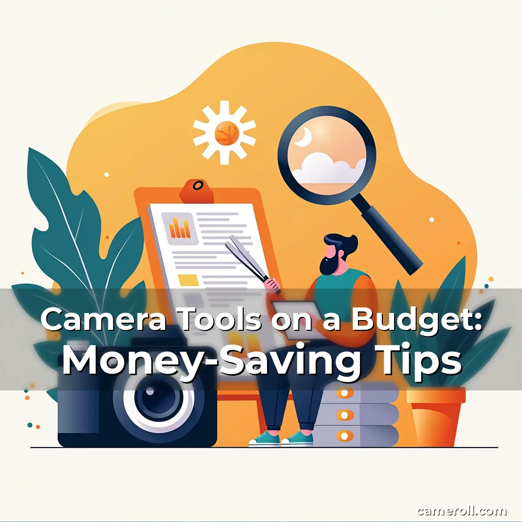 Artistic representation for Camera Tools on a Budget: Money-Saving Tips