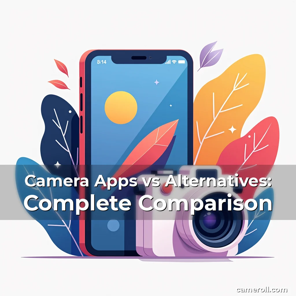 Artistic representation for Camera Apps vs Alternatives: Complete Comparison