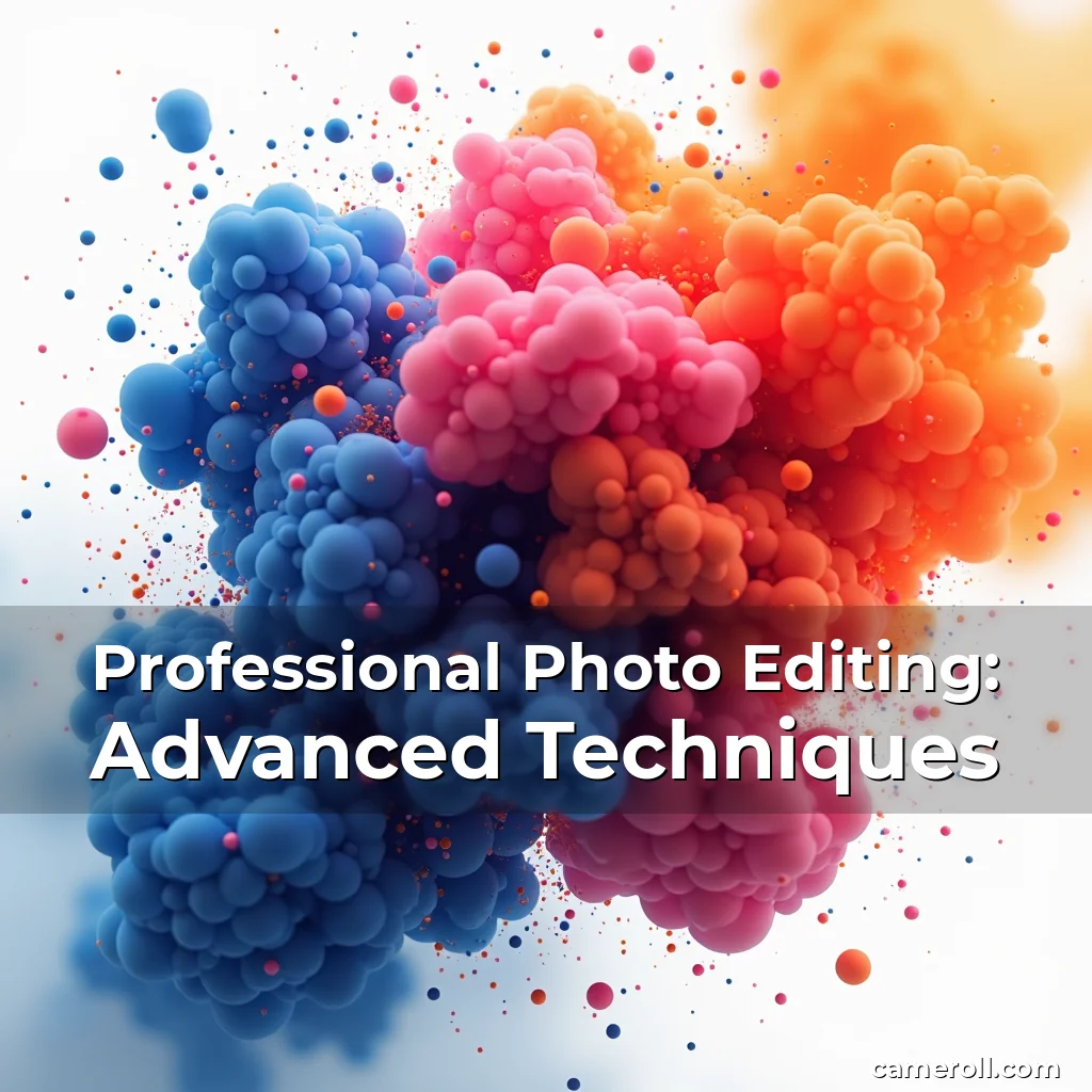 Artistic representation for Professional Photo Editing: Advanced Techniques