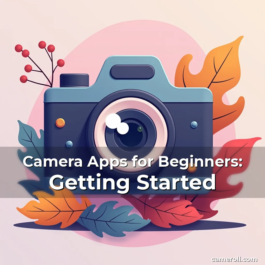 Artistic representation for Camera Apps for Beginners: Getting Started