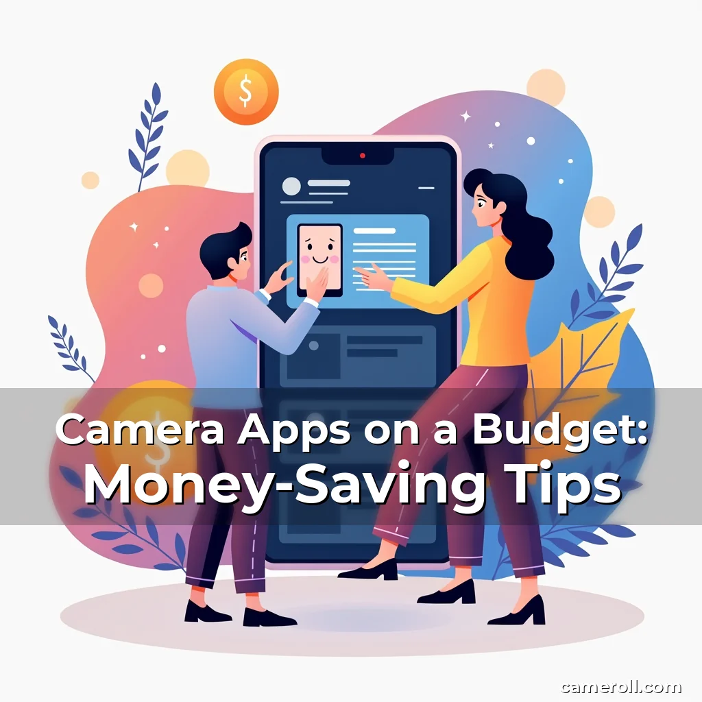 Artistic representation for Camera Apps on a Budget: Money-Saving Tips