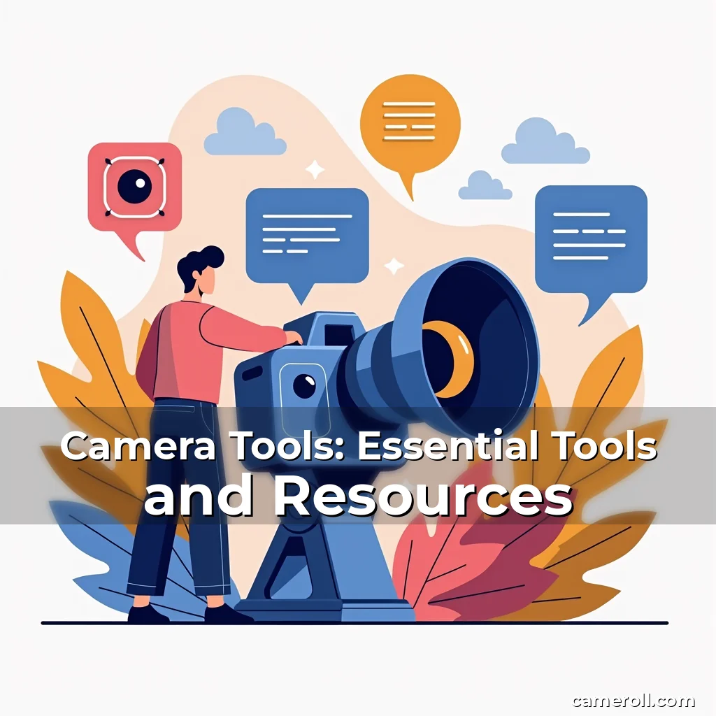 Artistic representation for Camera Tools: Essential Tools and Resources