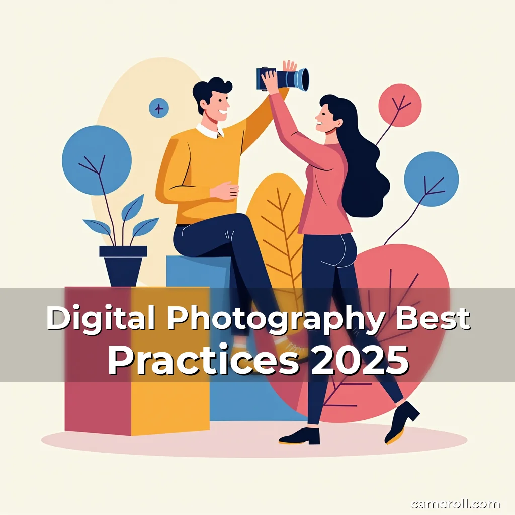 Artistic representation for Digital Photography Best Practices 2025