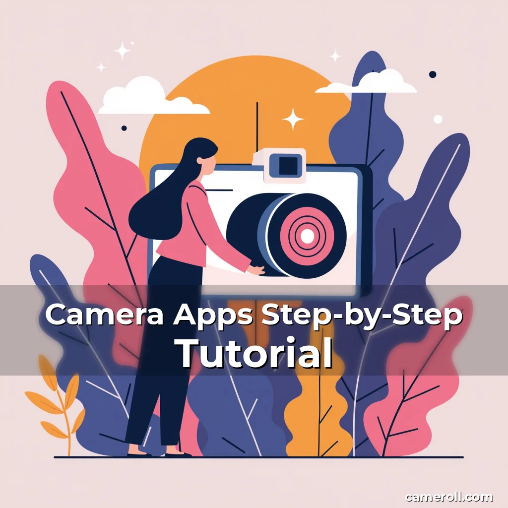 Artistic representation for Camera Apps Step-by-Step Tutorial