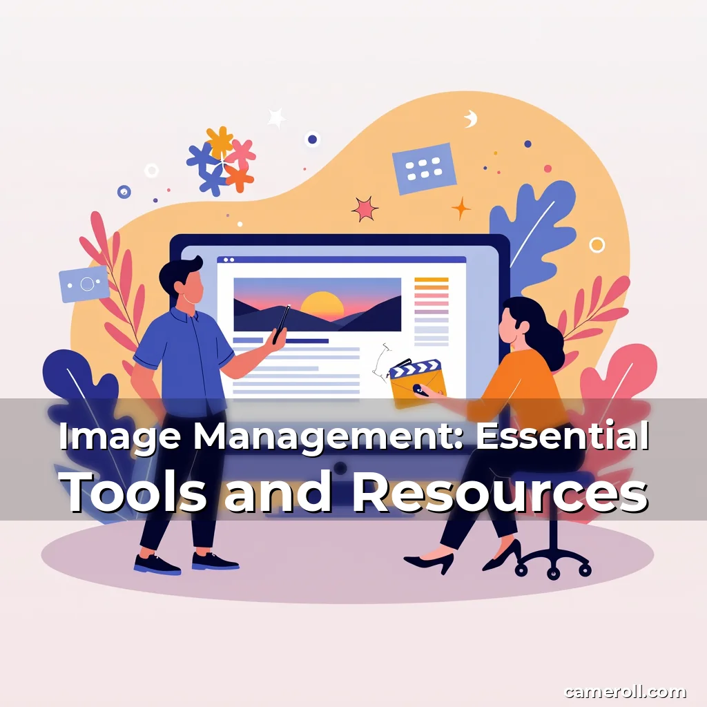 Artistic representation for Image Management: Essential Tools and Resources