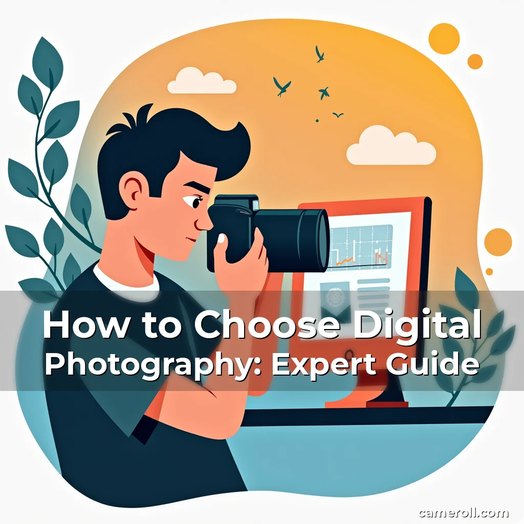 Artistic representation for How to Choose Digital Photography: Expert Guide