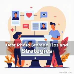 Artistic representation for Best Photo Storage Tips and Strategies