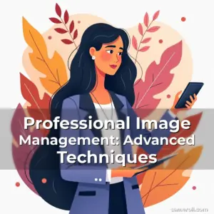 Artistic representation for Professional Image Management: Advanced Techniques