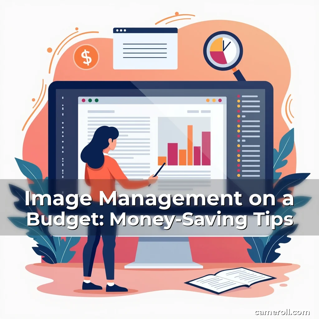 Artistic representation for Image Management on a Budget: Money-Saving Tips