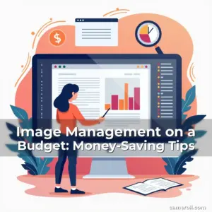 Artistic representation for Image Management on a Budget: Money-Saving Tips