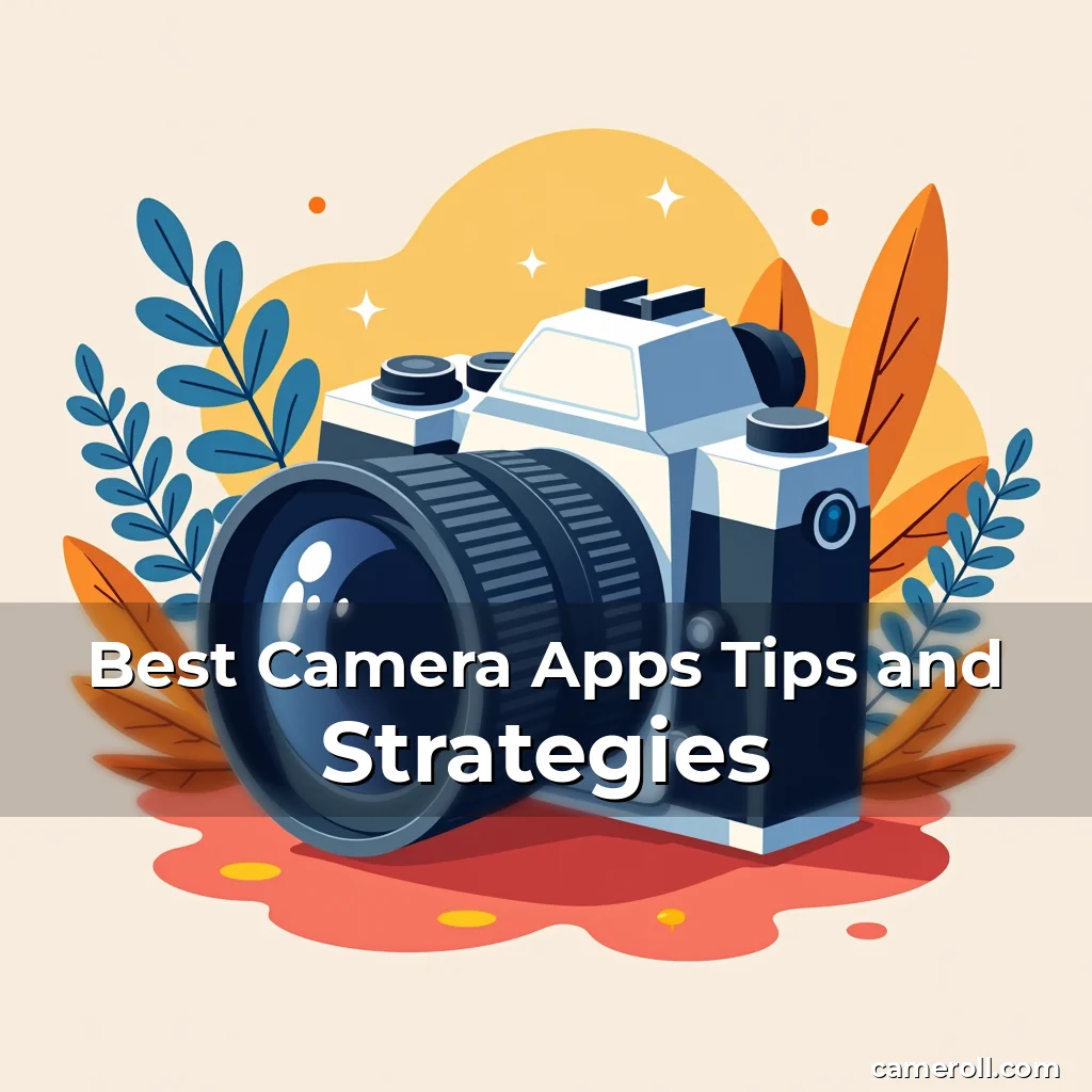 Artistic representation for Best Camera Apps Tips and Strategies