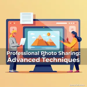 Artistic representation for Professional Photo Sharing: Advanced Techniques